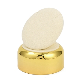 Подвесные стенды из микрофибры, с основанием из алюминиевого сплава, бежевые