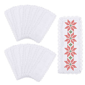 Хлопковые закладки для книг, прямоугольные