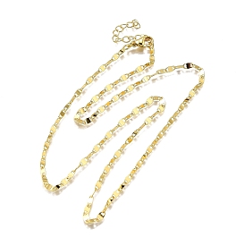 Ожерелья звенья цепи латуни, без свинца и без кадмия, долговечный, стойки покрытие