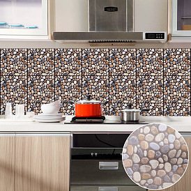 17 imitation leather texture kitchen bathroom floor paste cabinet desktop renovation non-slip wear-resistant tile paste
