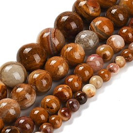 Натуральное дерево каменным кружевом бисер нитей, круглые