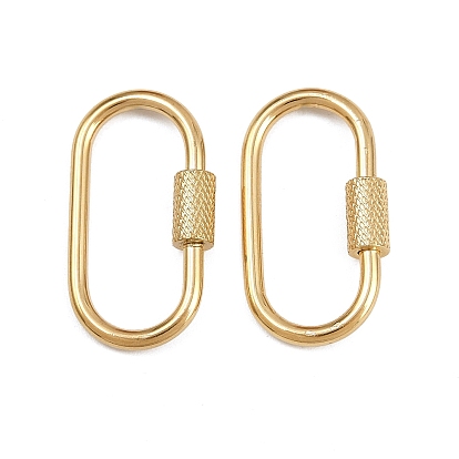 304 из нержавеющей стали винтовые застежками, ионное покрытие (ip), овальные