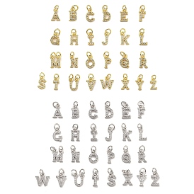 Буквица из латуни с подвесками из кубического циркония, долговечный, без свинца и без кадмия