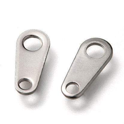 304 Stainless Steel Chain Tabs, Chain Extender Connectors