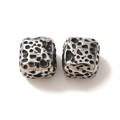 304 bolas de acero inoxidable, cubo martillado