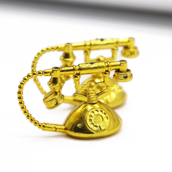 Пластиковая кукла телефонный орнамент, аксессуары для кукольного домика с микро-ландшафтом, притворяясь опорными украшениями