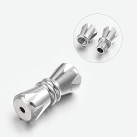 304 Stainless Steel Screw Clasps, Column