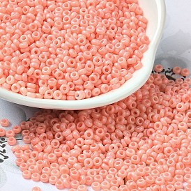 Baking Paint Glass Seed Beads, Donut
