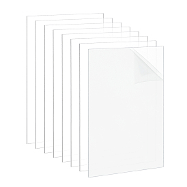 Olycraft Transparent Acrylic for Picture Frame, Rectangle