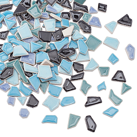 Porcelaine mosaïque tlies, pour la décoration de la maison ou le bricolage, nuggets
