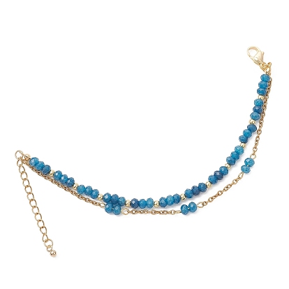 Регулируемые браслеты из натурального малайзийского нефрита и нержавеющей стали