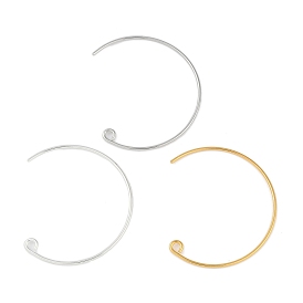 Латунные крючки для сережек, с формой