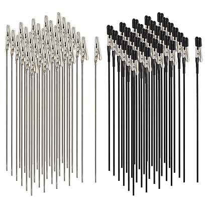 60 шт. 2 цвета железные зажимы типа «крокодил», для окраски объекта