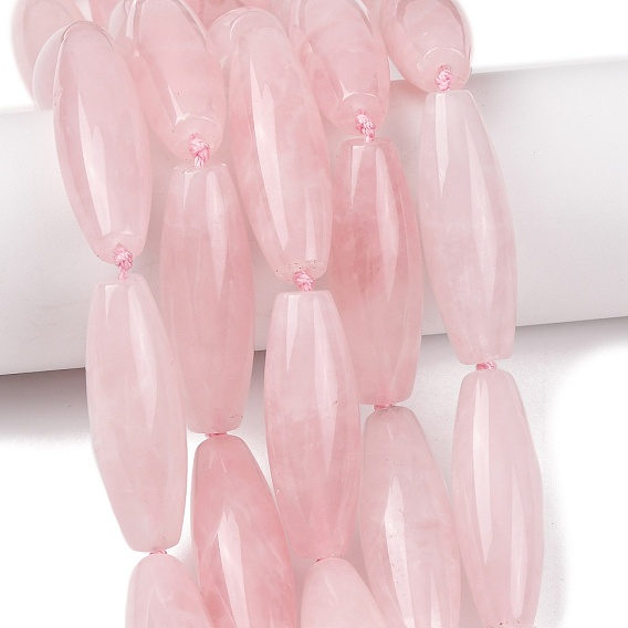 Природного розового кварца нитей бисера, рис