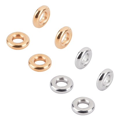 304 Stainless Steel Beads, Donut