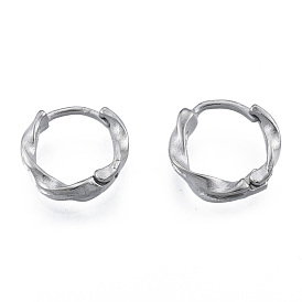 316 серьги-кольца из хирургической нержавеющей стали для мужчин и женщин