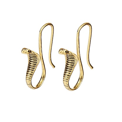 Alloy Snake Dangle Earrings