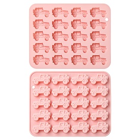 2шт. силиконовые формы для стилизации внедорожников