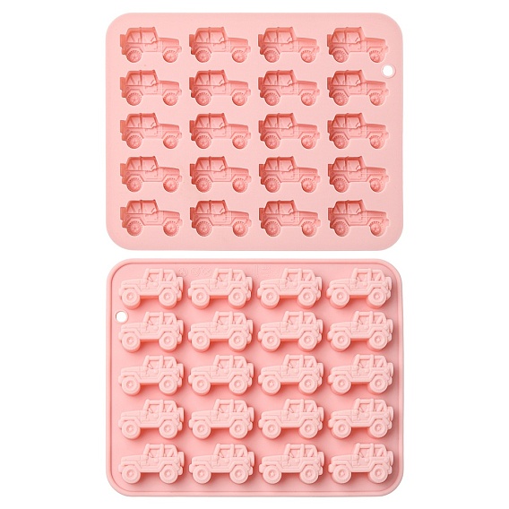 2шт. силиконовые формы для стилизации внедорожников