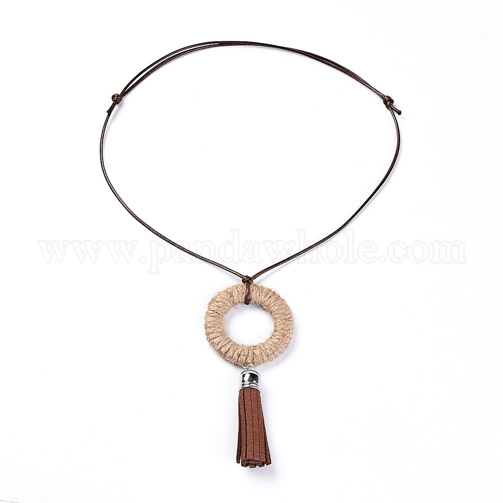 hemp string necklace