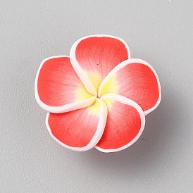 Handmade Polymer Clay Beads, Flower