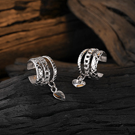 Сверкающие серьги-клипсы с цирконом в форме сердца из стерлингового серебра 925 925 пробы - шикарный и модный модный женский аксессуар