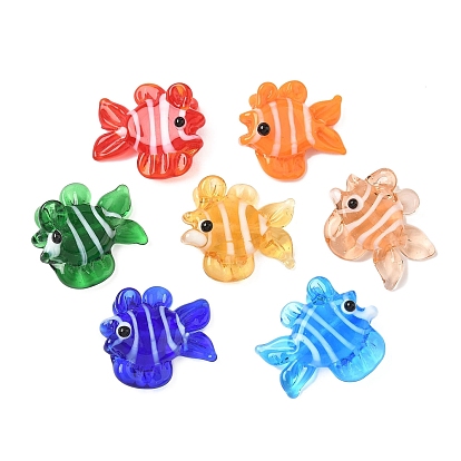 Бусины лэмпворк , рыба