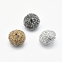 Polymer Clay Rhinestone Beads, Rondelle