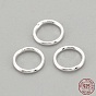 925 Замкнутые соединительные кольца из стерлингового серебра, спаянные между собой, круглые