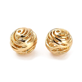 Латунные бусины, круглые