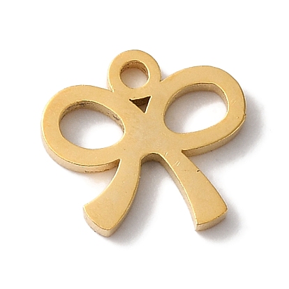 Вакуумное покрытие pvd 304 подвески из нержавеющей стали, лазерная резка, бантом прелести