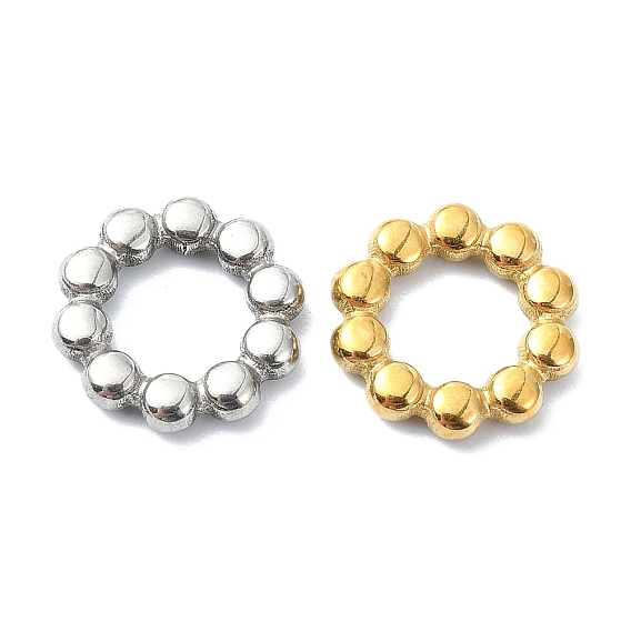 Ионное покрытие (ip) 304 соединительные кольца из нержавеющей стали, шариковое кольцо