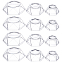 Acrylic Tray Pedestal, for Crystal Ball, Hexagon