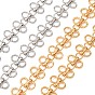 304 Stainless Steel Number 8 Link Chains, Unwelded, with Spool