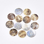 2-Hole Mother of Pearl Buttons, Akoya Shell Button, Flat Round