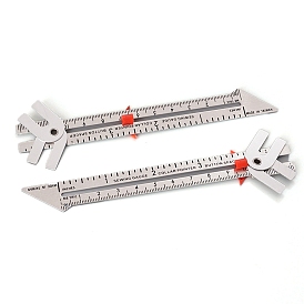 Aluminum Sewing Tools Ruler for Clothes