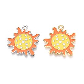 Спортивные подвески из эмалевого сплава, чары пиклбола