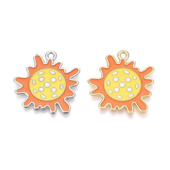 Спортивные подвески из эмалевого сплава, чары пиклбола