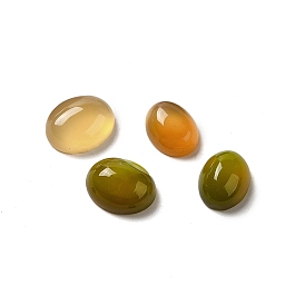 Natural Agate Cabochons, Oval