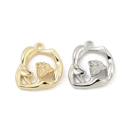 Brass Pendants, Rose