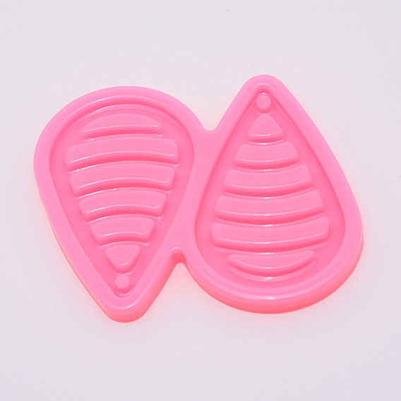 DIY Pendant Silicone Molds, Resin Casting Moulds, Jewelry Making DIY Tool For UV Resin, Epoxy Resin Jewelry Making, Teardrop