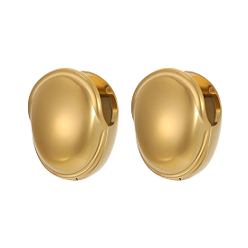 304 из нержавеющей стали серьга, овальные, долговечный, ионное покрытие (ip)