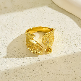 Кольца-манжеты из латуни с неровной текстурой для женщин