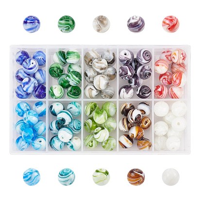 Handmade Lampwork Beads, Round
