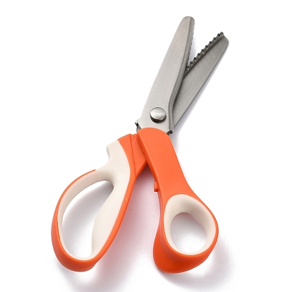 China Factory 201 Stainless Steel Pinking Shears, Serrated
