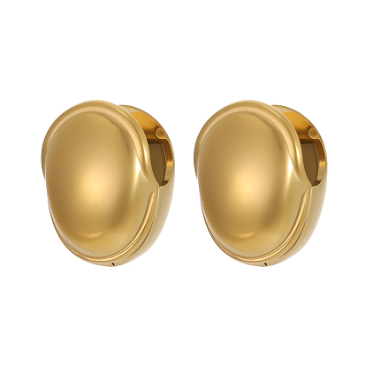 304 из нержавеющей стали серьга, овальные, долговечный, ионное покрытие (ip)