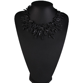 Edgy Short Sweater Chain for Women - Fashionable Gothic Jewelry Accessory