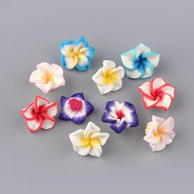 Perles en fimo faits à la main, fleur