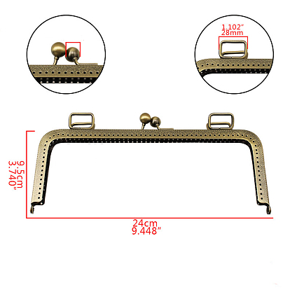 Ручка с железным кошельком, Для швейной машины