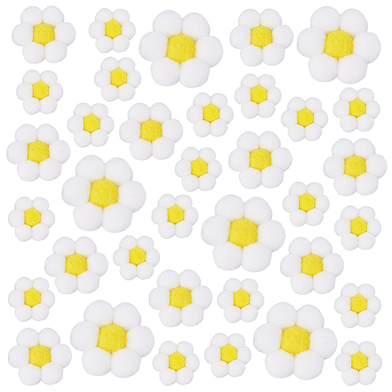 36шт. 3 стили аксессуаров для украшений из пряжи в виде подсолнухов